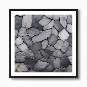 Photography Of The Texture Of A Mosaic Art Print