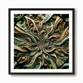 Tea Leaves Art 17 Art Print