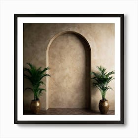 Archway Stock Videos & Royalty-Free Footage 3 Art Print