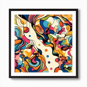 Abstract Abstract Painting Poster