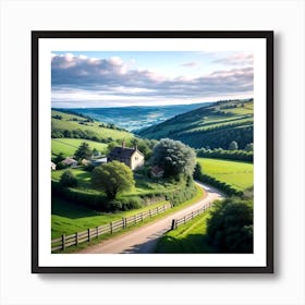 Country Road Art Print