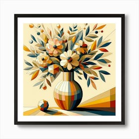 Flowers In A Vase Art Print