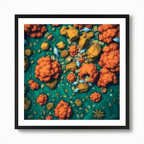 Coral Reef12 Art Print