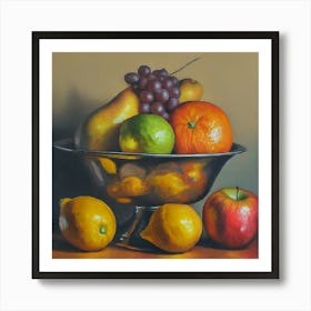 Fruit Bowl Art Print