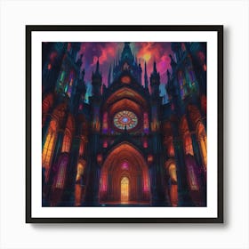 Gothic Cathedral 17 Art Print