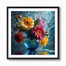 Flowers In A Vase 88 Art Print