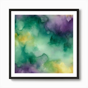 Watercolor - Watercolor Stock Videos & Royalty-Free Footage Art Print