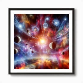 Outer Space Art Print