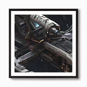 Spaceship 9 Art Print