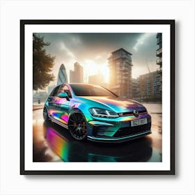 Vw Golf Gti 1 Art Print