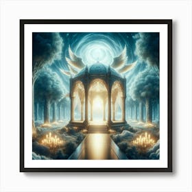 Ethereal Gazebo Art Print