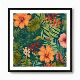 Hibiscus 12 Art Print