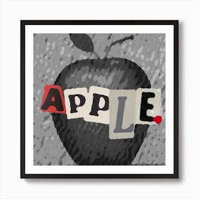 Apple Art Print