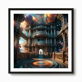 Metaphysics In 4d 7 Art Print