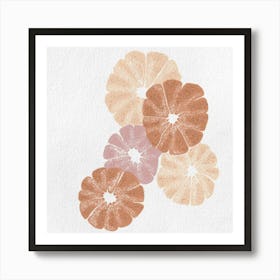 Grapefruit Art Print