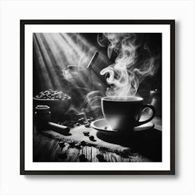 Coffee And Smoke Art Print