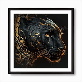 Myeera Digital Logo Style Of A Panther Cee7bbb9 9f54 4b2f 80b1 1cbb8edc637f Art Print