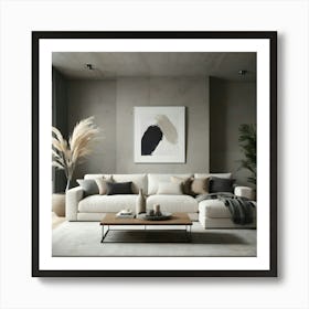 Modern Living Room 126 Art Print