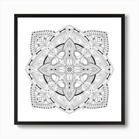 Mandala Artwork 1 Art Print