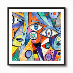 Abstract Painting 7 Art Print