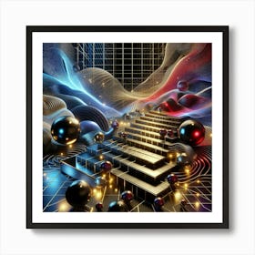 Abstract Digital Art Art Print