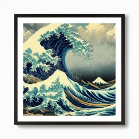 Great Wave Off Kanagawa 2 Art Print