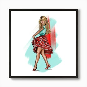 Let`s dance Art Print