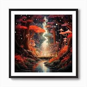 Shinobi Forest Art Print