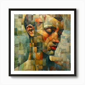 Portrait Of A Man 3 Art Print