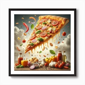 Pizza17 Art Print