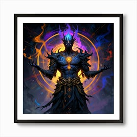 Demon King 3 Art Print