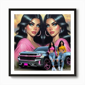 Chevrolet Silverado Art Print