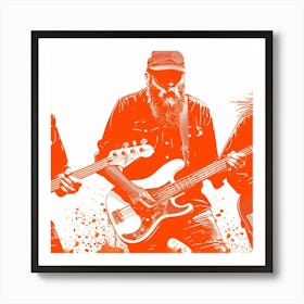 Acoustic Guitars Art Print