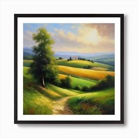 Tuscan Countryside 2 Art Print