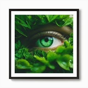 Green Eye 1 Art Print