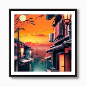 Somewhere in East Art Print