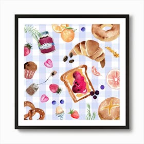 Breakfast Table Art Print