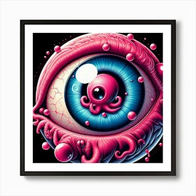 Eye Of The Octopus Art Print