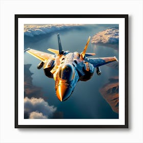 F35 Fighter Jet (2) Art Print