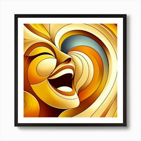 Smiley Face Art Print