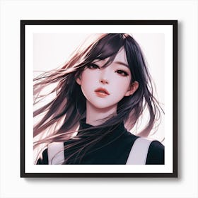 Anime Girl (15) Art Print