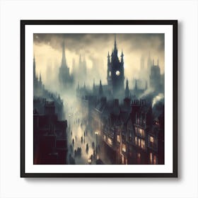 Shadows Of The Past Art Print