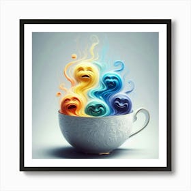 Tea Art 320 Art Print