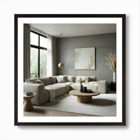 Modern Living Room 119 Art Print