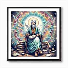 Islamic Prophet Art Print