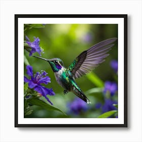 Default A Stunning Highresolution Photograph Of A Vibrant Humm 0 Art Print