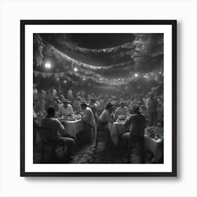 Mexican Restaurant Art Print