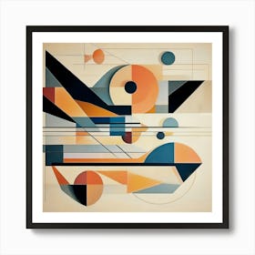 Mid Century Seagull Art Print