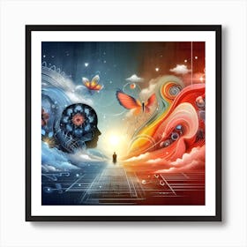 Psychedelic Painting 2 Art Print