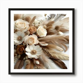 Boho Whispers of Elegance 41 Art Print